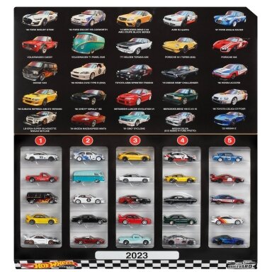 PRE-ORDER Hot Wheels Premium Boulevard 25-Car Factory Set, 25 Premium 1:64 Scale Sports Cars, 2023 Edition PRE-ORDER Hot Wheels Premium Boulevard 25-Car Factory Set, 25 Premium 1:64 Scale Sports Cars, 2023 Edition