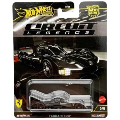 Hot Wheels Premium Car Culture Circuit Legends Modeliukas Ferrari 499P, Black CHASE 0/5 (yra Sandėlyje) Hot Wheels Premium Car Culture Circuit Legends Modeliukas Ferrari 499P, Black CHASE 0/5 (yra Sandėlyje)