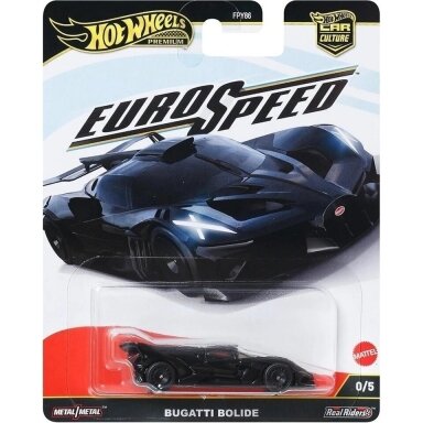 Hot Wheels Premium Car Culture Euro Speed Modeliukas CHASE Bugatti Bolide Black 0/5 (yra Sandėlyje) Hot Wheels Premium Car Culture Euro Speed Modeliukas CHASE Bugatti Bolide Black 0/5 (yra Sandėlyje)