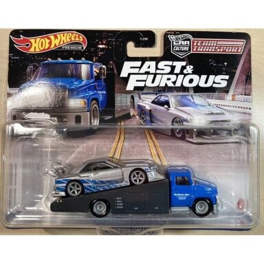Hot Wheels Premium Fast & Furious Team Transport Nissan Skyline R34