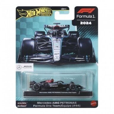 Hot Wheels Premium Formula 1 Modeliukas Merceds-AMG PETRONAS Equipe #44 Mercedes Benz Lewis Hamilton High-end Diecast F1 model