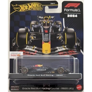 Hot Wheels Premium Formula 1 Modeliukas Oracle Red Bull Racing - RB20 Max Verstappen High-end Diecast F1 model (yra Sandėlyje)