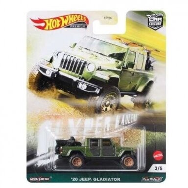 Hot Wheels Premium Hyper Haulers 2020 Jeep Gladiator, green