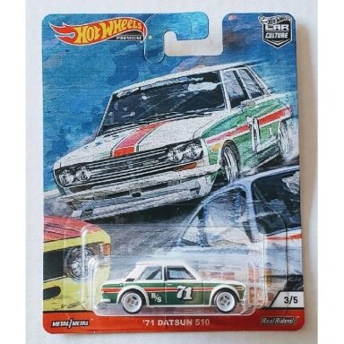 Hot Wheels Premium 71 datsun 510