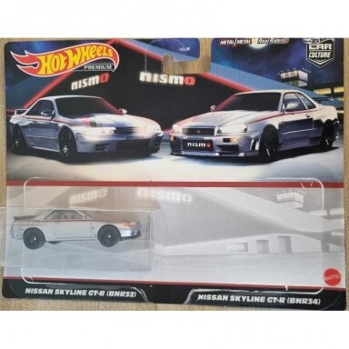 Hot Wheels Premium Nissan Skyline GT-R R32 Nismo 2-pack