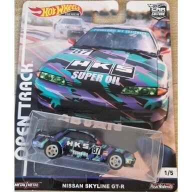 Hot Wheels Premium Nissan Skyline GTR HKS 87 (Unpacked)