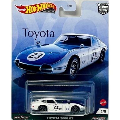 Hot Wheels Premium Toyota 2000 GT White