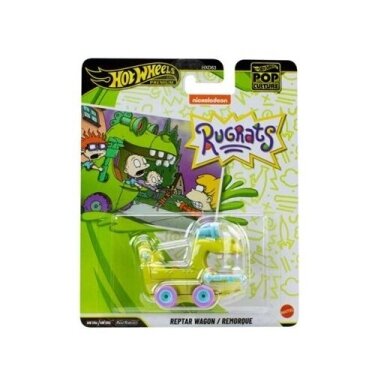 Hot Wheels Premium Pop Culture Modeliukas Rugrats Reptar Car, green Hot Wheels Premium Pop Culture Modeliukas Rugrats Reptar Car, green