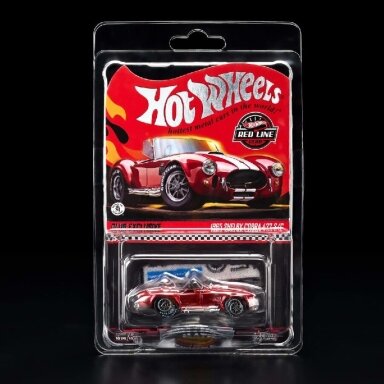 Hot Wheels RLC Exclusive 2026 Membership Car Modeliukas 1965 Shelby Cobra 427 S/C red with white stripes (yra sandėlyje) Hot Wheels RLC Exclusive 2026 Membership Car Modeliukas 1965 Shelby Cobra 427 S/C red with white stripes (yra sandėlyje)