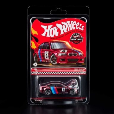 Hot Wheels RLC Modeliukas 2006 BMW M3 Spectraflame red (yra Sandėlyje) Hot Wheels RLC Modeliukas 2006 BMW M3 Spectraflame red (yra Sandėlyje)