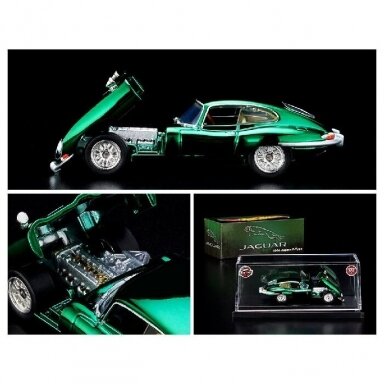 Hot Wheels RLC Modeliukas Jaguar E Type (IŠPAKUOTAS) Hot Wheels RLC Modeliukas Jaguar E Type (IŠPAKUOTAS)