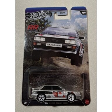 Hot Wheels Silver Line Rally Racers 87 Audi Quattro Silver Hot Wheels Silver Line Rally Racers 87 Audi Quattro Silver