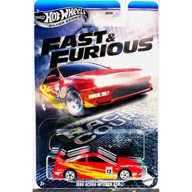 Hot Wheels Silverline Fast and Furious Modeliukas 1996 Acura Integra GSR (New Model), red (yra Sandėlyje) Hot Wheels Silverline Fast and Furious Modeliukas 1996 Acura Integra GSR (New Model), red (yra Sandėlyje)