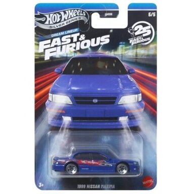 Hot Wheels Silverline Fast and Furious 1999 Nissan Maxima Blue Hot Wheels Silverline Fast and Furious 1999 Nissan Maxima Blue