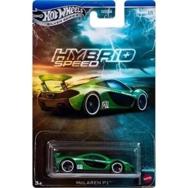 Hot Wheels Silverline Hybrid Speed McLaren P1 Green