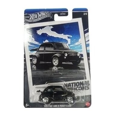 Hot Wheels Silverline National Icons 1960 Fiat 500D Modificado