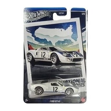 Hot Wheels Silverline National Icons Modeliukas Ford GT-40 (yra Sandėlyje) Hot Wheels Silverline National Icons Modeliukas Ford GT-40 (yra Sandėlyje)