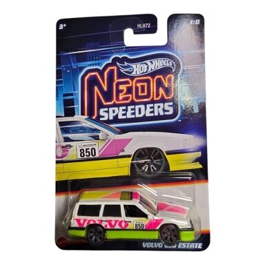 Hot Wheels Silverline Neon Speeders Volvo 850 Estate White/Yellow Hot Wheels Silverline Neon Speeders Volvo 850 Estate White/Yellow