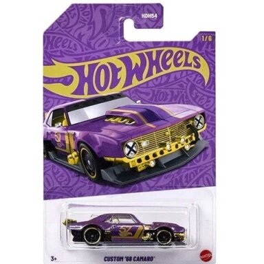 Hot Wheels Silverline Pearl & Chrome 2025 1968 Custom Chevrolet Camaro