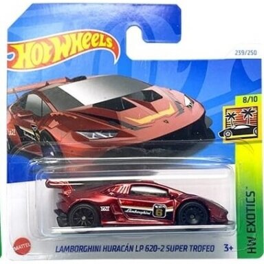 Hot wheels STH Lamborghini Huracan LP 620-2 Super Trofeo short card 2024 Super Treasure Hunt