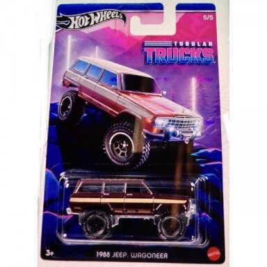Hot Wheels Tubular Trucks 1988 Jeep Wagoneer