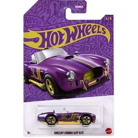 Hot Wheels Silverline Pearl & Chrome 2025 Shelby Cobra 427SC