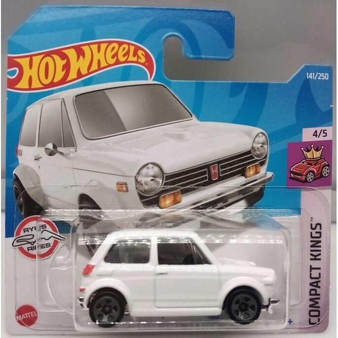 Hot Wheels Mainline Modeliukas Custom 1970 Honda N600 White (yra Sandėlyje)