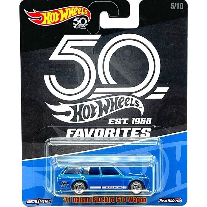 CARD 8/10   Hot Wheels Premium 71 datsun Bluebird 510 Wagon