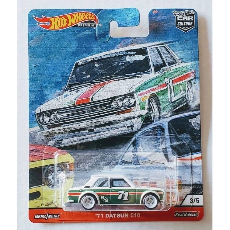 Hot Wheels Premium 71 datsun 510