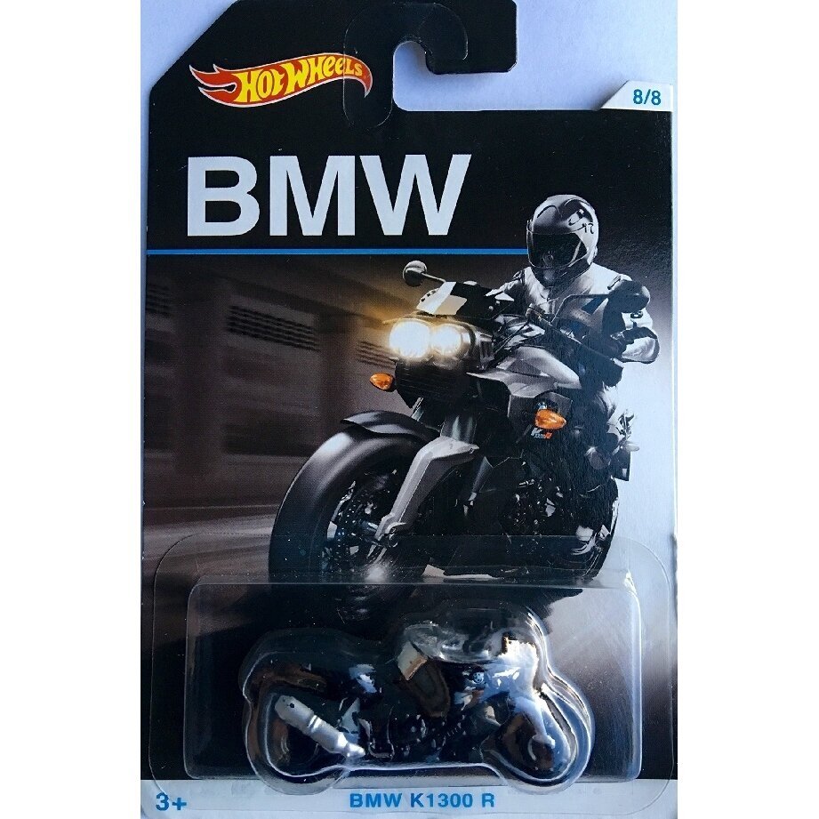 Hot Wheels Mainline BMW Series Modeliukas BMW K1300 R Black Long card (yra Sandėlyje)