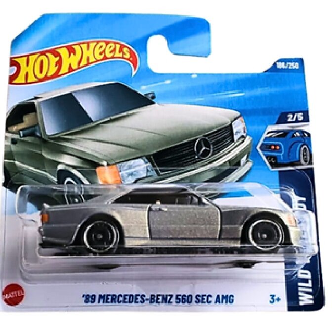 Hot Wheels 1/64 Mercedes-Benz 560 SEC AMG 1989 - Édition Mainline 2023 #4/5 - NEUVE