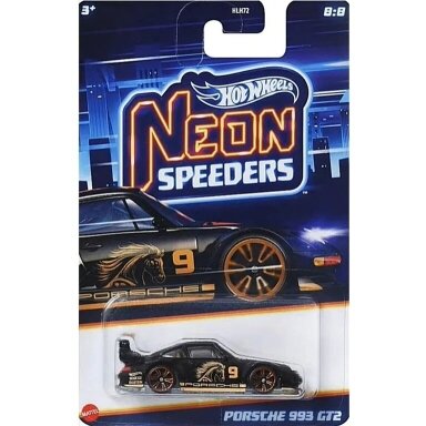 Hot Wheels Silver Line Neon Speeders Porsche 993 GT2
