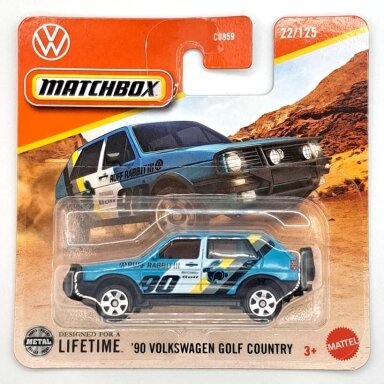 Matchbox 90 Volkswagen Golf Country blue