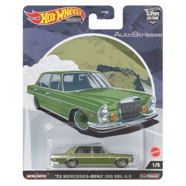Hot Wheels Premium Mercedes Benz 280 SEL Hot Wheels Premium Mercedes Benz 280 SEL