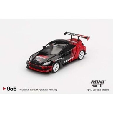 Mini GT 1/64 2022 Toyota GR86 HKS Type R -Advan Tokyo Auto Salon*, red/black