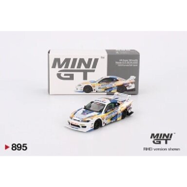 Mini GT 1/64 2023 Nissan Silvia S15 LB-Super Silhouette #555 Formula Drift Japan, various