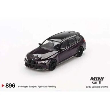 Mini GT 1/64 2024 BMW M3 Touring (G81) Performance Daytona, violet