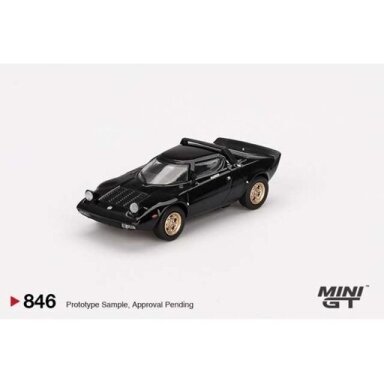 Mini GT Modeliukas 1973 Lancia Stratos HF Stradale, Nero