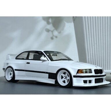OttOmobile Miniatures 1/18 2022 BMW E36 KHYZYL Saleem *Resin series*, alpine white 300