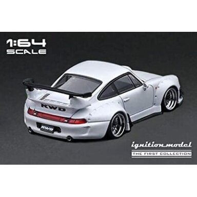 Ignition Modeliukas Porsche RWB 993, matt pearl white Ignition Modeliukas Porsche RWB 993, matt pearl white
