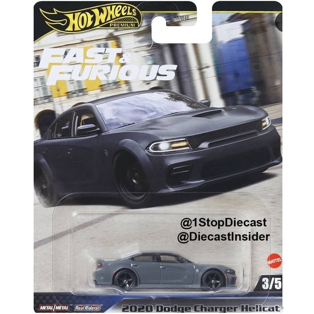 PRE-ORDER Hot Wheels Premium Fast Furious 2025 2020 Dodge Charger Hellcat