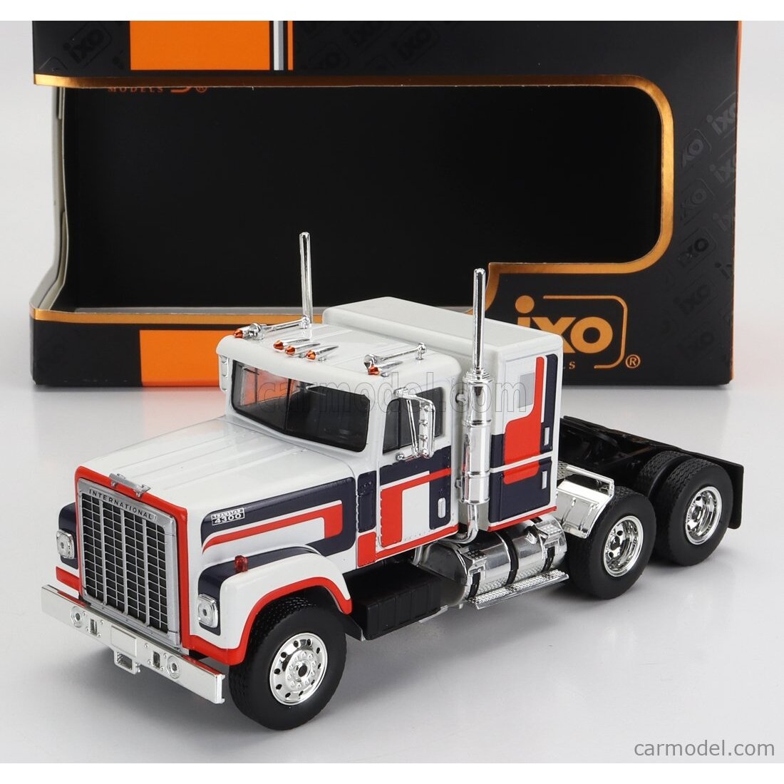 IXO Models 1/43 1980 International Transtar 4300, white