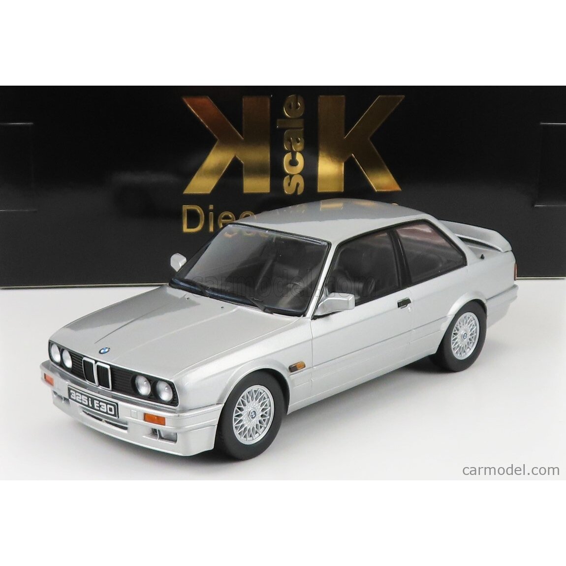 PRE-ORD3R KK Scale Modeliukas 1/18 BMW 325i E30 M, silver PRE-ORD3R KK Scale Modeliukas 1/18 BMW 325i E30 M, silver