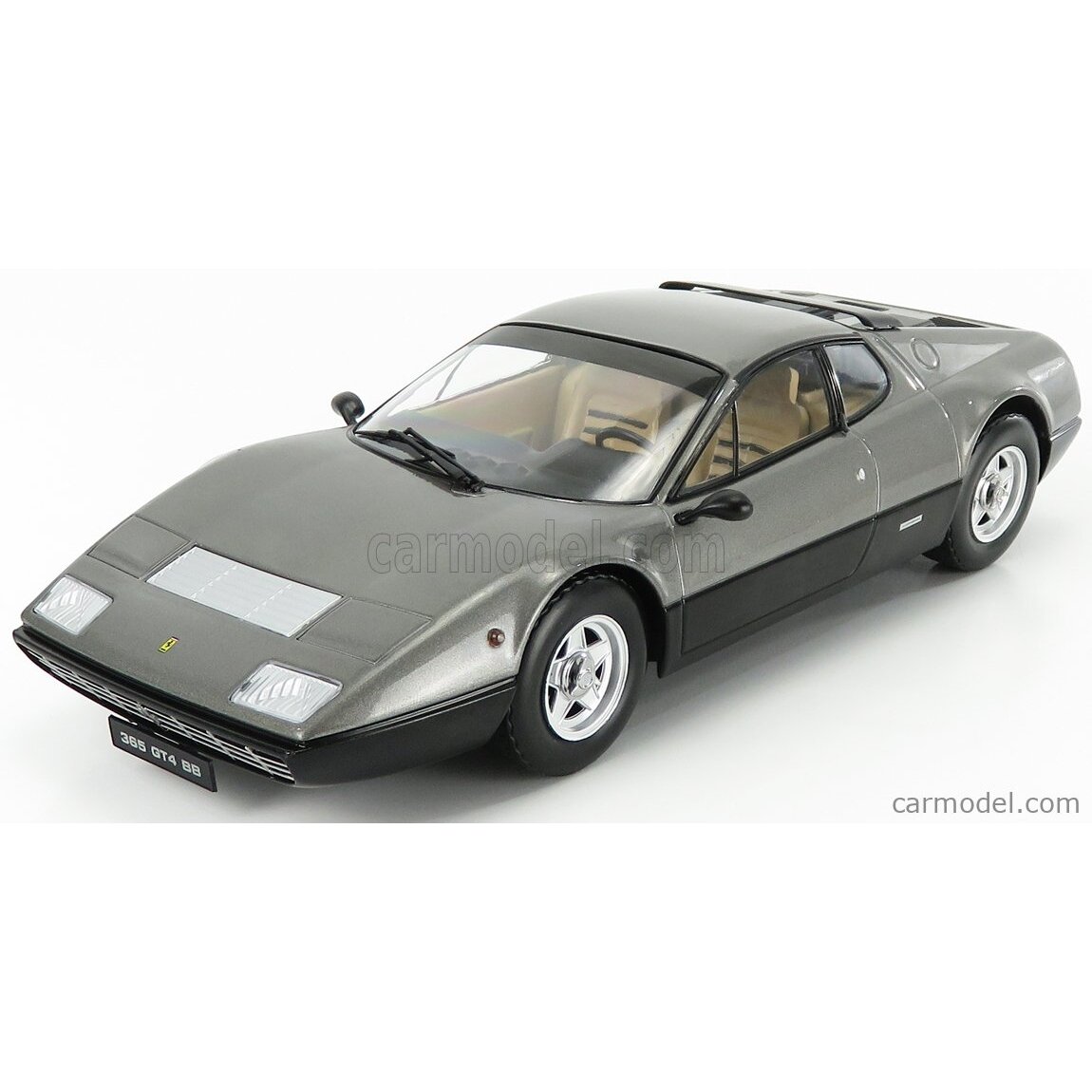 PRE-ORD3R KK Scale Modeliukas 1973 Ferrari 365 GT4 BB, gunmetal PRE-ORD3R KK Scale Modeliukas 1973 Ferrari 365 GT4 BB, gunmetal