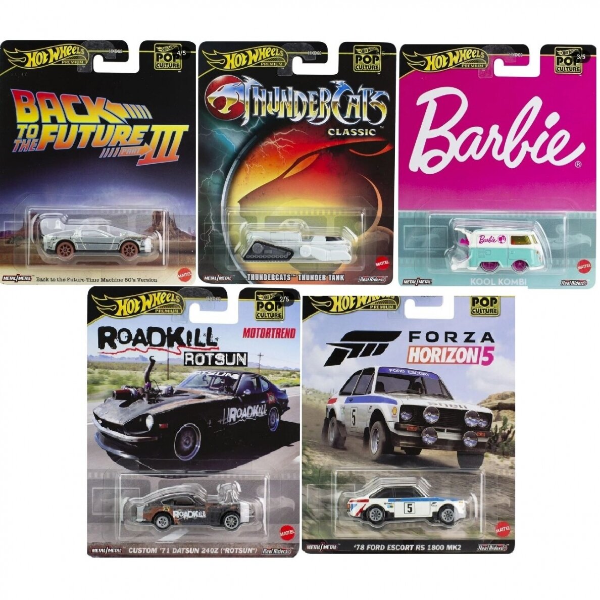 Hot Wheels Modeliukų rinkinys Pop Culture/Entertainment Series (979A) Hot Wheels Modeliukų rinkinys Pop Culture/Entertainment Series (979A)