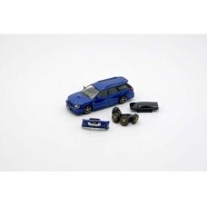BM Creations Modeliukas 2002 Subaru Legacy E-Tune II LHD, blue