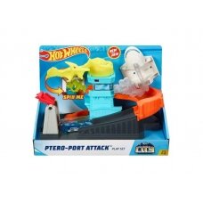 PRE-ORD3R Mattel Hotwheels Trąsa/Garažas Hotwheels Ptero-Port Attack Playset including 1 Hotwheels car