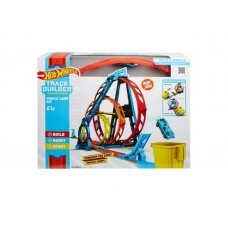 PRE-ORD3R Mattel Hotwheels Trąsa/Garažas Hotwheels Track Builder Triple Loop Kit including 1 car.