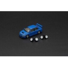 BM Creations Modeliukas Mitsubishi Lancer Evolution VII RHD, blue
