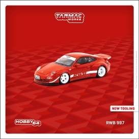 Tarmac Works Modeliukas RWB 997, red